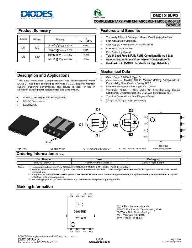 DMC1015UPD