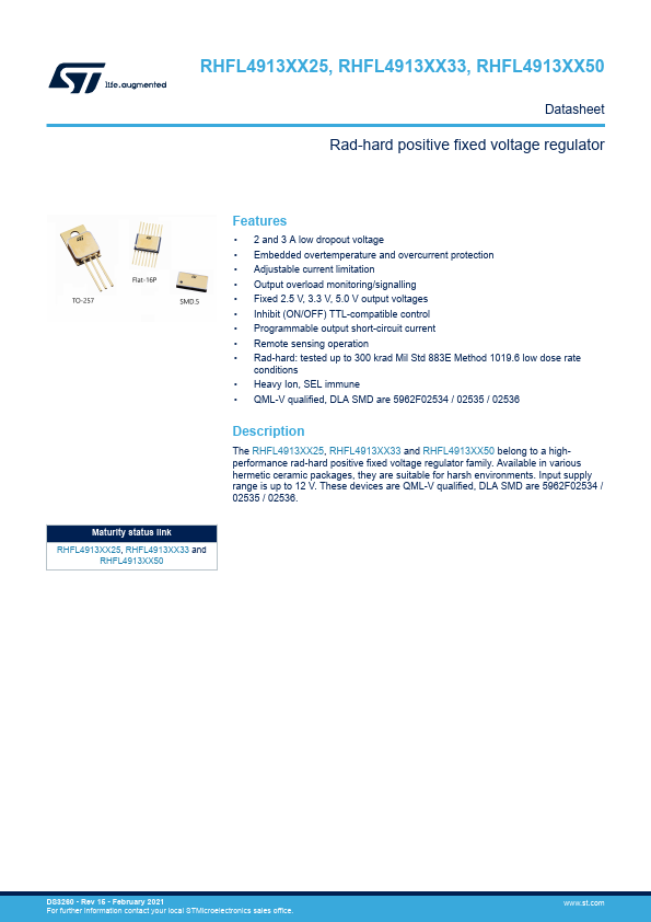 RHFL4913ESY5005V STMicroelectronics