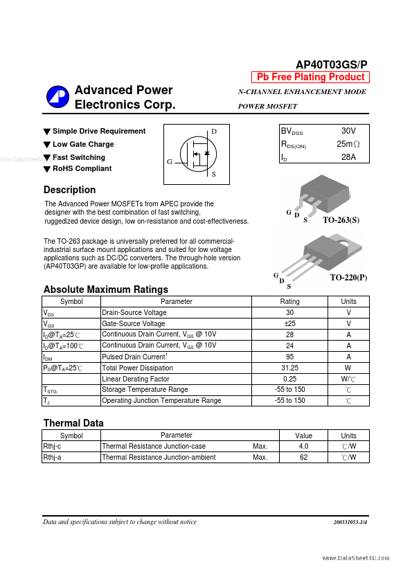 AP40T03GP