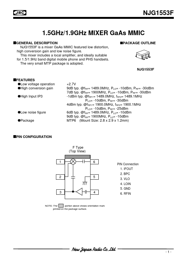 NJG1553F