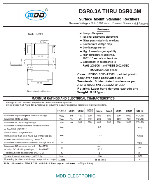 DSR0.3G MDD