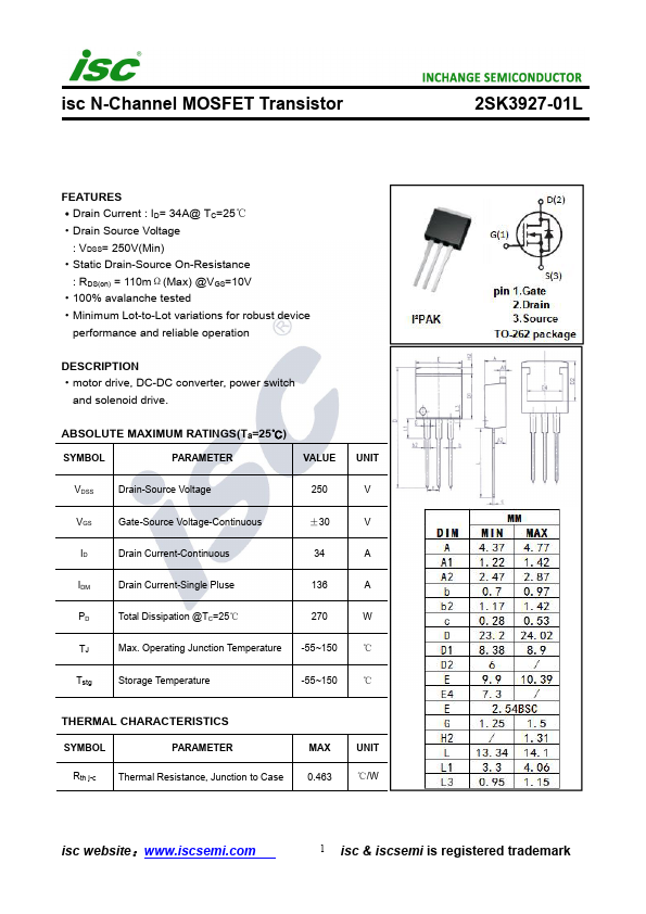 2SK3927-01L