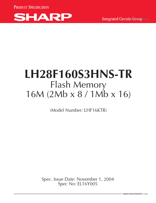 LH28F160S3HNS-TR