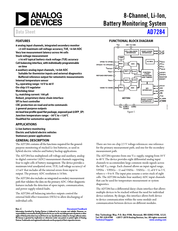 AD7284 Analog Devices