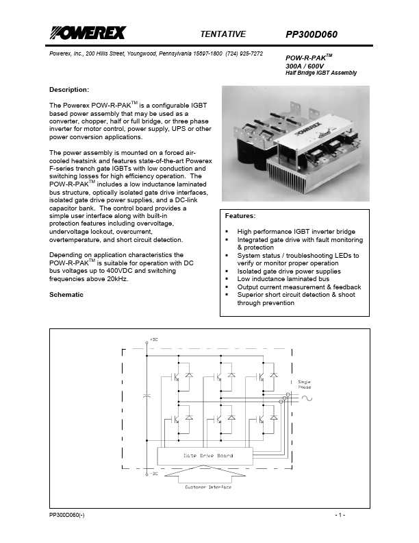 PP300D060 Powerex Power