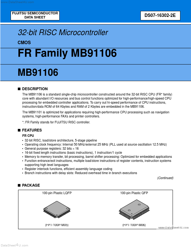 MB91106 Fujitsu Media Devices