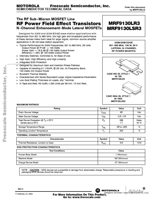 MRF9130LSR3