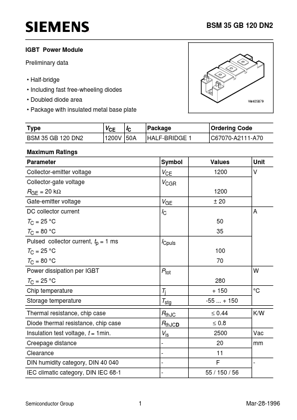 <?=BSM35GB120DN2?> डेटा पत्रक पीडीएफ