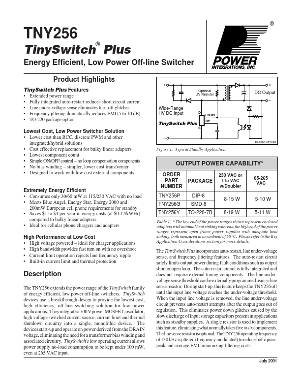 TNY256G