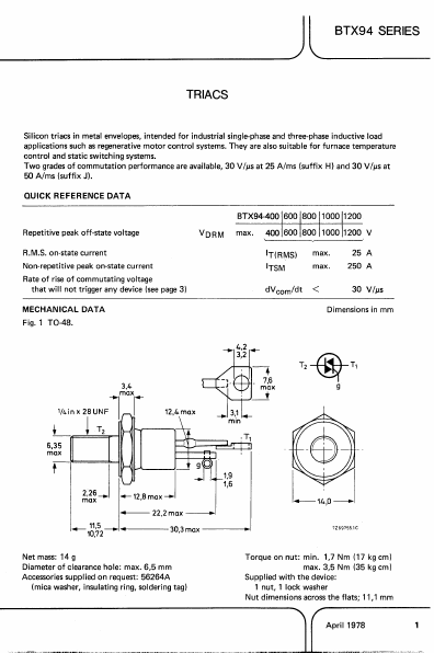 BTX94-1000