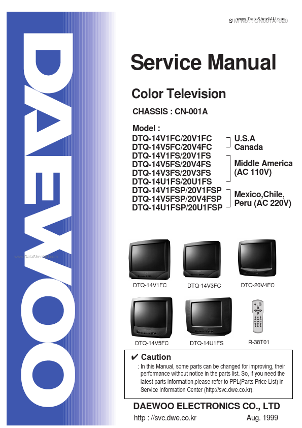 DTQ-14U1FSP Daewoo