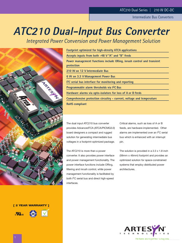 <?=ATC210?> डेटा पत्रक पीडीएफ