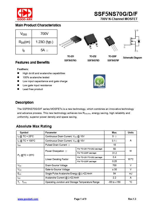 SSF5NS70G