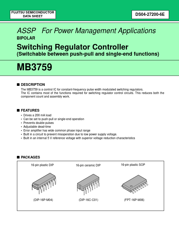 MB3759 Fujitsu