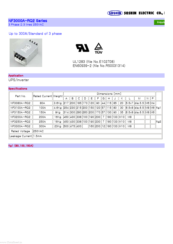 <?=NF3150A-RQ2?> डेटा पत्रक पीडीएफ