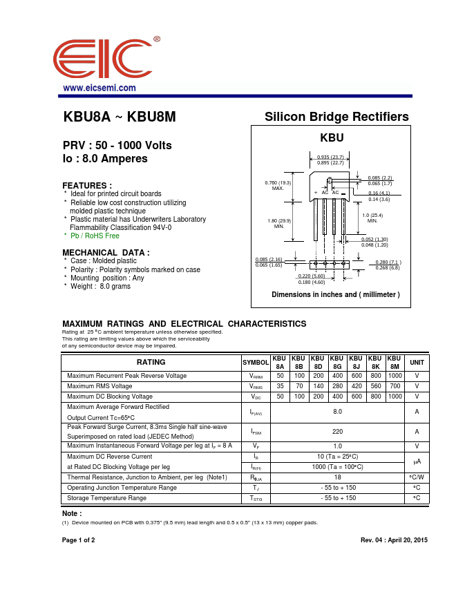 KBU8B