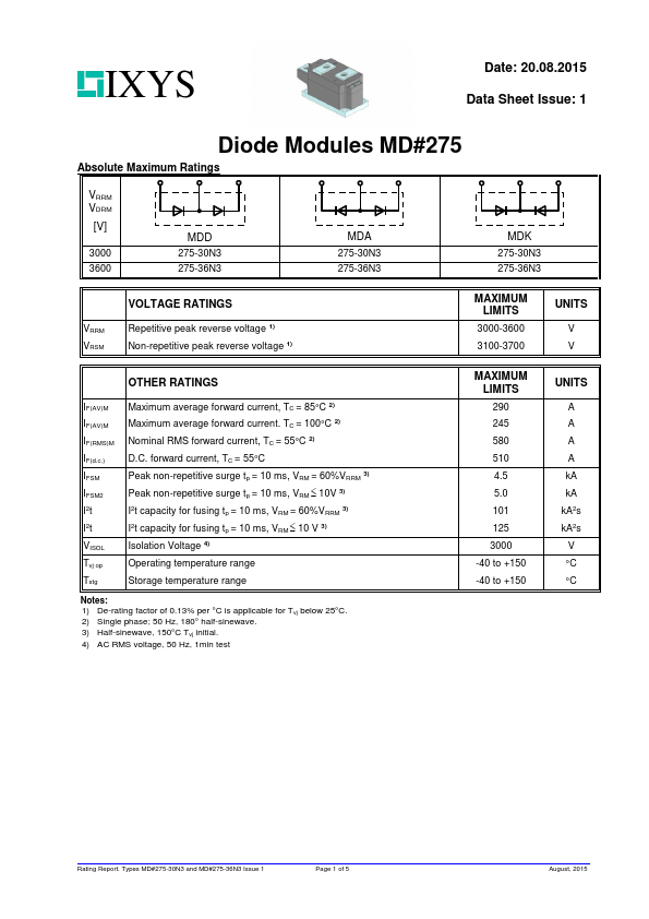 MDD275-30N3
