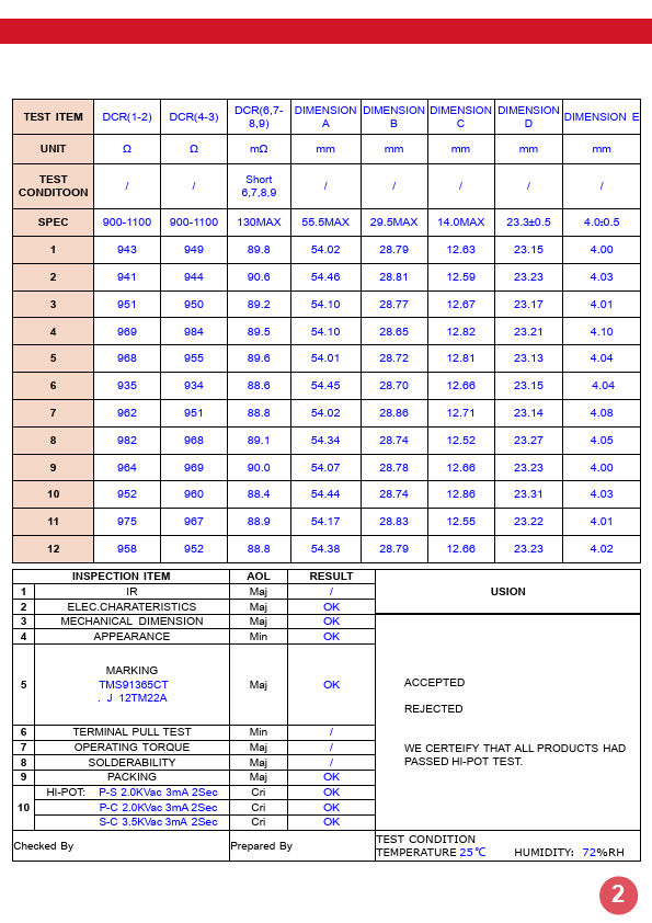 TMS92976CT