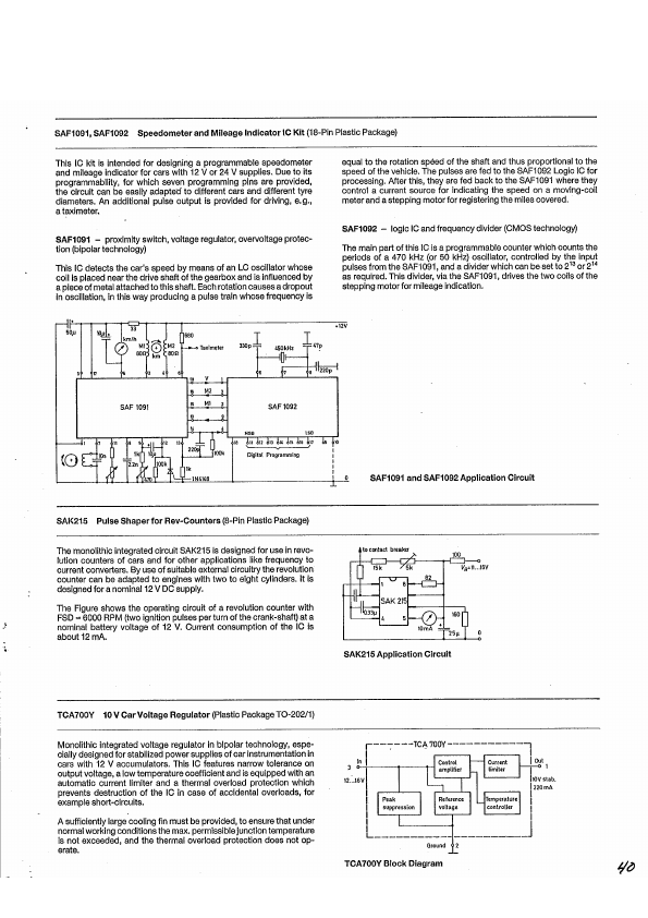 SAK215 ITT Semiconductors