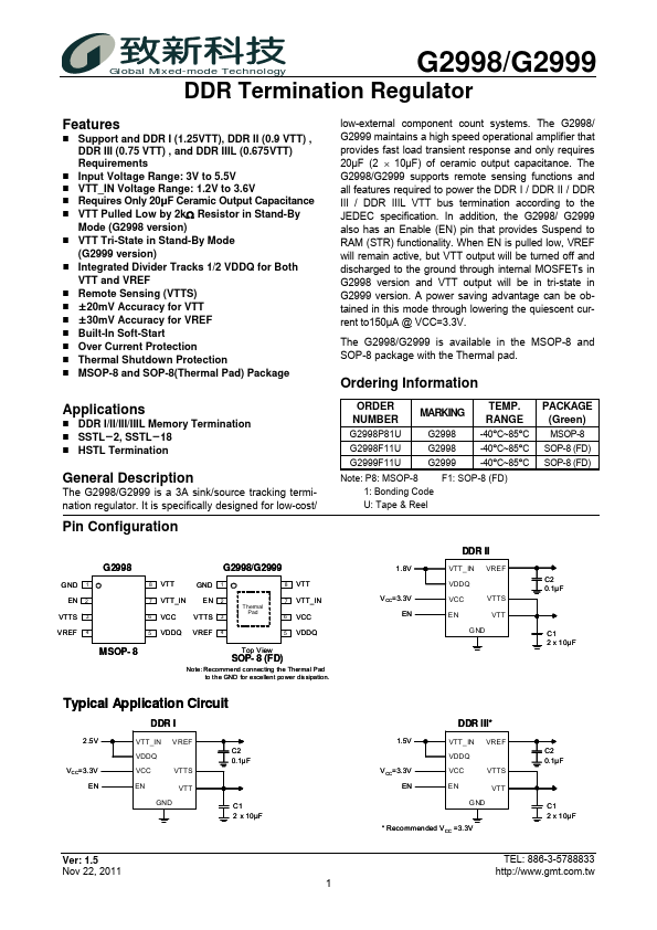 G2998 Global Mixed-mode Technology