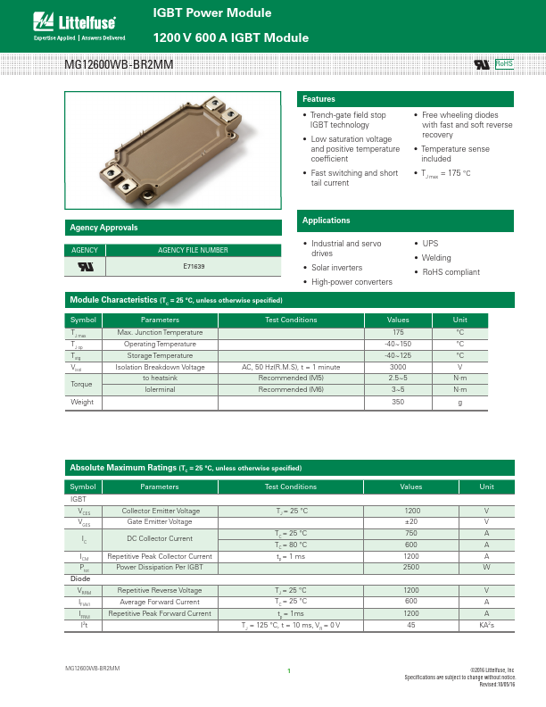 <?=MG12600WB-BR2MM?> डेटा पत्रक पीडीएफ