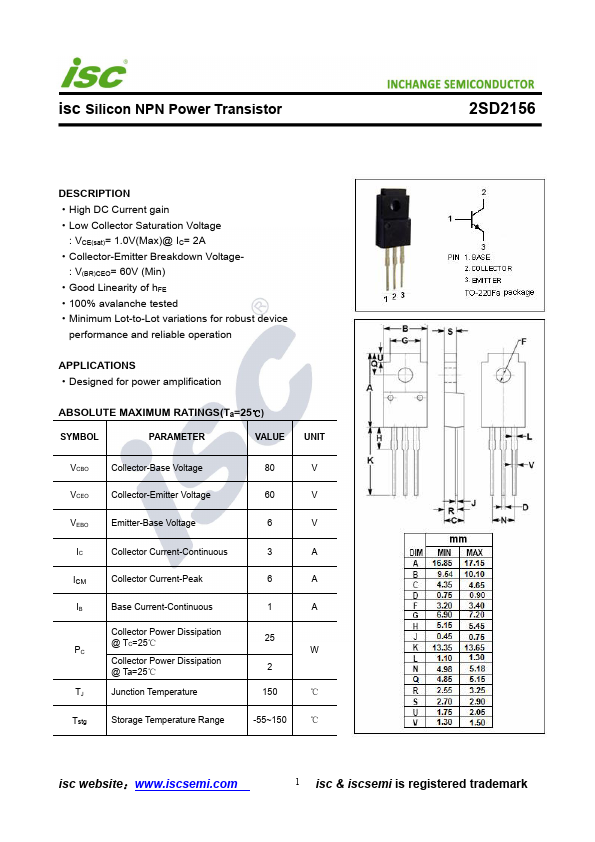 2SD2156