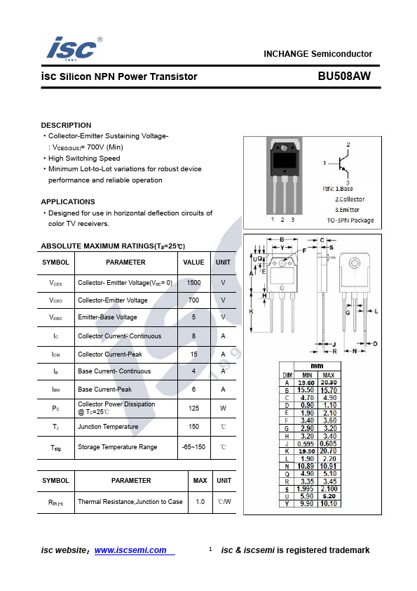 BU508AW