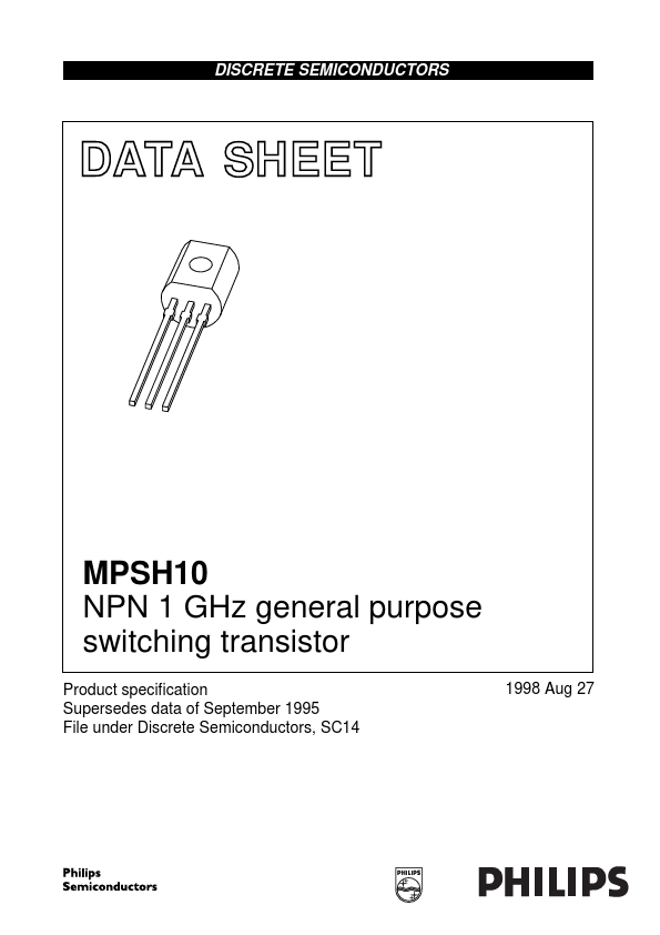 MPSH10 NXP