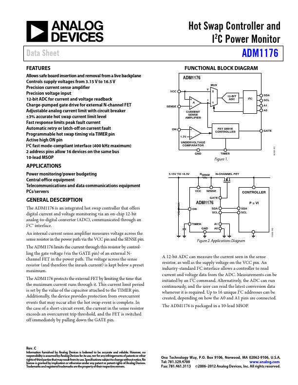 ADM1176 Analog Devices