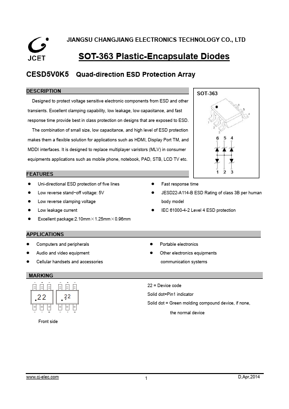 <?=CESD5V0K5?> डेटा पत्रक पीडीएफ