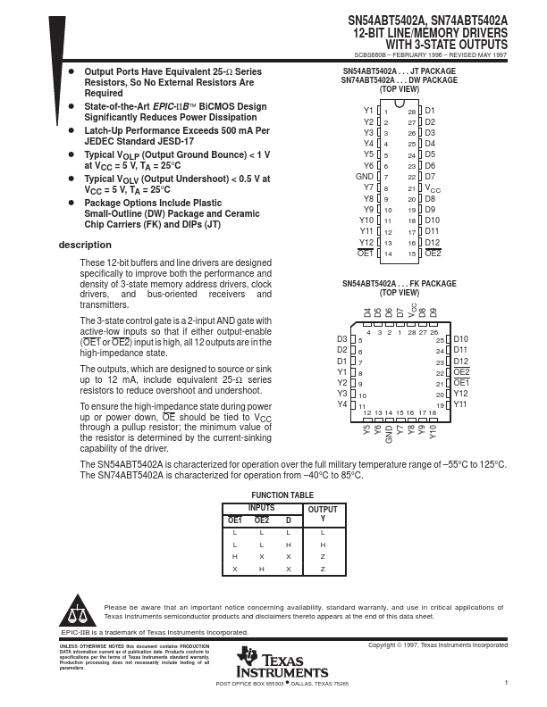 SN54ABT5402A