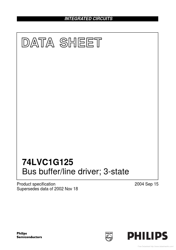 74LVC1G125 NXP Semiconductors