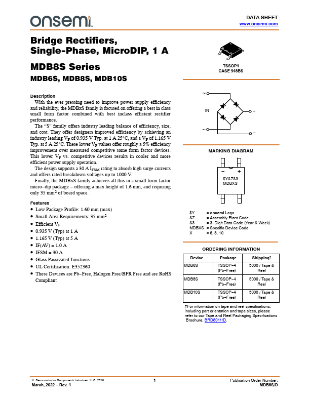 <?=MDB6S?> डेटा पत्रक पीडीएफ