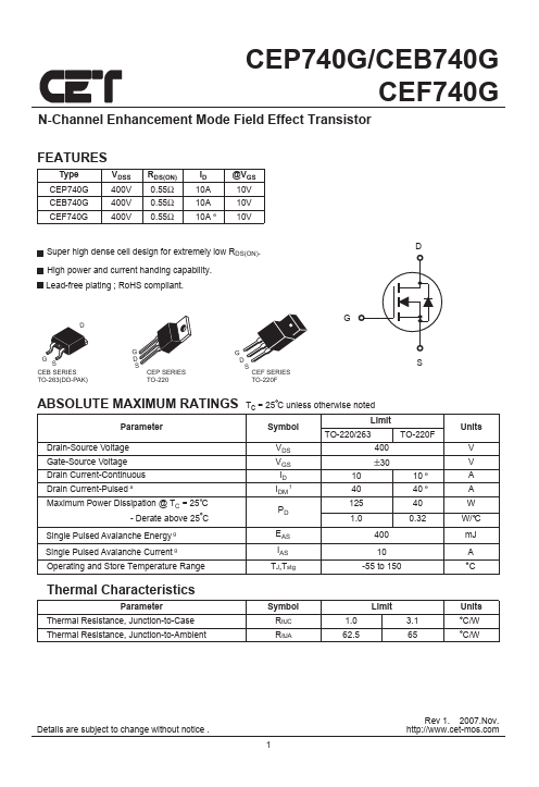 CEF740G CET