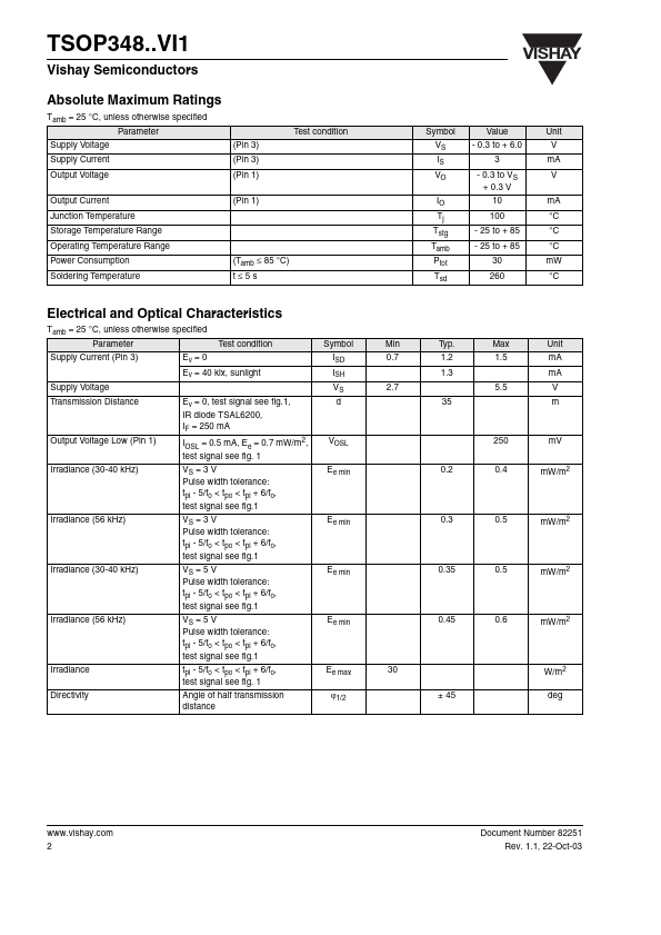 TSOP34838VI1