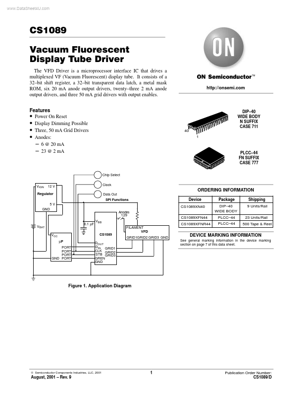 CS1089 ON Semiconductor