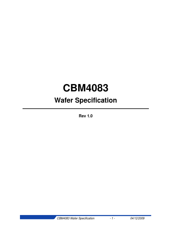 CBM4083 Chipsbank