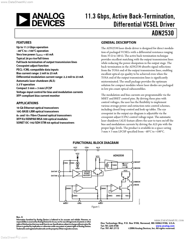 ADN2530 Analog Devices