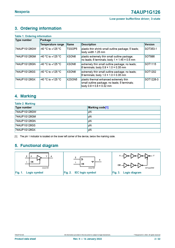 74AUP1G126