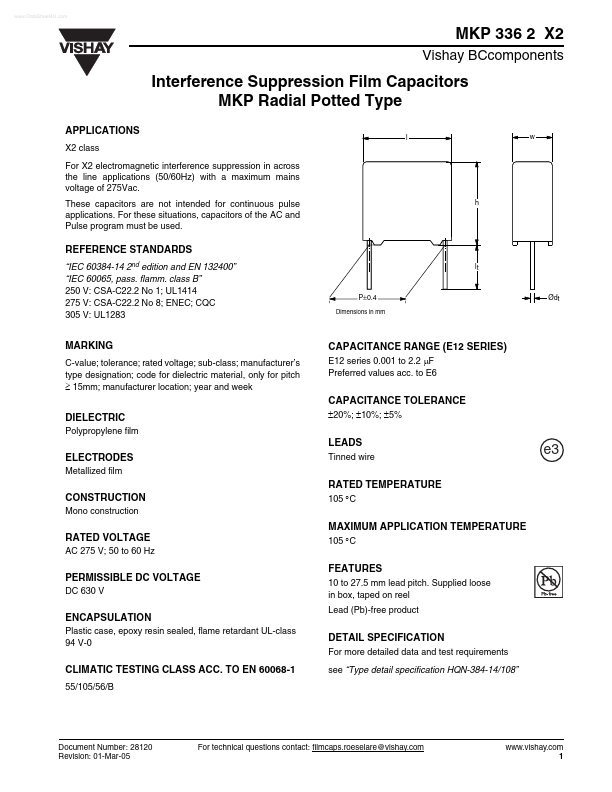 <?=MKP3362X2?> डेटा पत्रक पीडीएफ