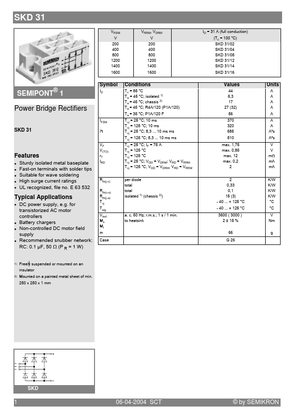 SKD31-16