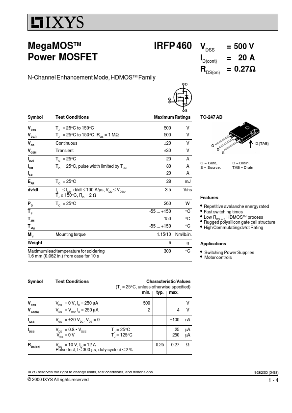 IFRP460