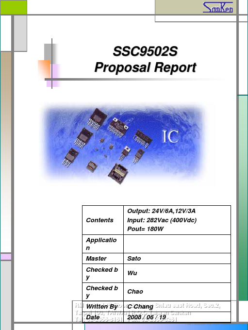 <?=SSC9502S?> डेटा पत्रक पीडीएफ