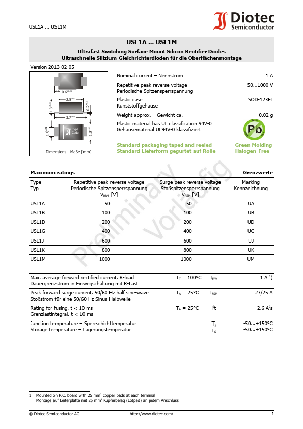 USL1D Diotec