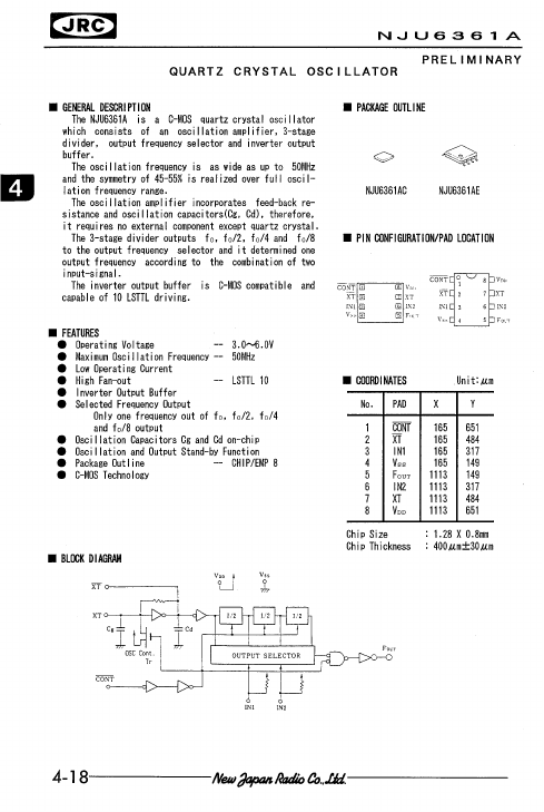 NJU6361A