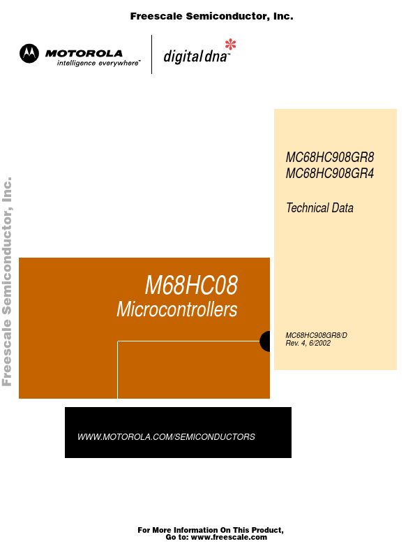 MC68HC908GR8 Motorola