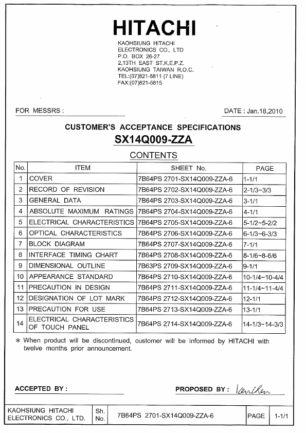 <?=SX14Q009-ZZA?> डेटा पत्रक पीडीएफ