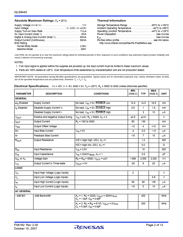 ISL59440