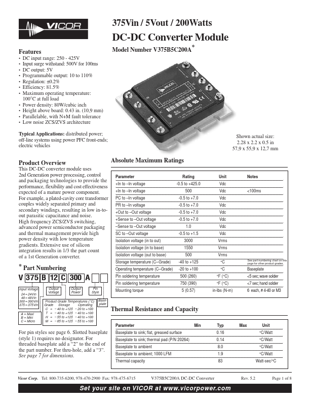 <?=V375A12M200A?> डेटा पत्रक पीडीएफ