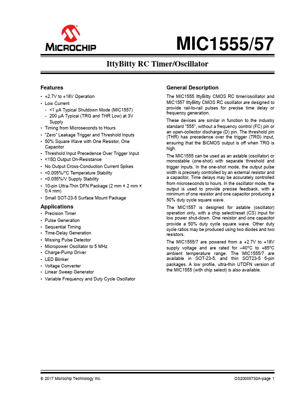 MIC1555 Microchip